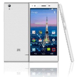 アンドロイド(ANDROID)のSIMフリー ZTE BLADE VEC 4G ホワイト(スマートフォン本体)