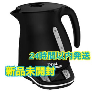 ティファール(T-fal)の新品・未開封品 ティファール 電気ケトル  ブラック 1.2L KO7558JP(電気ポット)