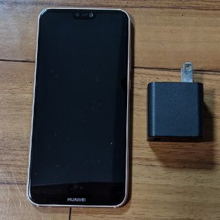 ファーウェイ(HUAWEI)のファーウェイ P20 lite　SIMフリー　サクラピンク(スマートフォン本体)