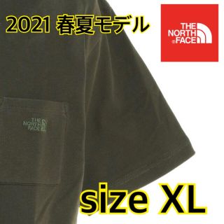 ザノースフェイス(THE NORTH FACE)の【新品】ノースフェイス　ポケットTシャツ　ニュートープ　XL nt321003(Tシャツ/カットソー(半袖/袖なし))