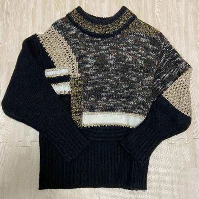 AMERI アメリ sparkle lame knit 2