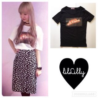 リルリリー(lilLilly)のje t’aime Tシャツ(Tシャツ(半袖/袖なし))