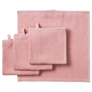 イケア(IKEA)のIKEA  タオルハンカチ 4枚 セット ピンク イケア(タオル/バス用品)