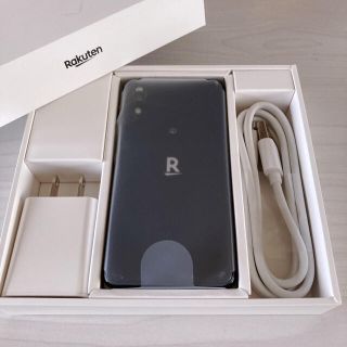 ラクテン(Rakuten)の楽天ミニ * ブラック Rakuten Mini(スマートフォン本体)