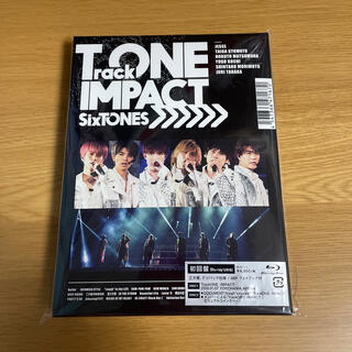 SixTONES/TrackONE-IMPACT- 初回盤　Blu-ray(ミュージック)