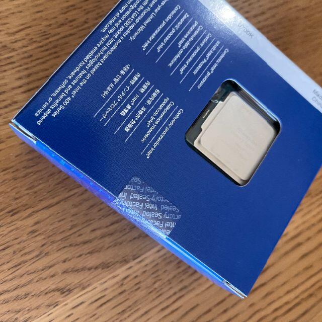 即発送 新品未開封 intel Core i7 10700K BOX スマホ/家電/カメラのPC/タブレット(PCパーツ)の商品写真