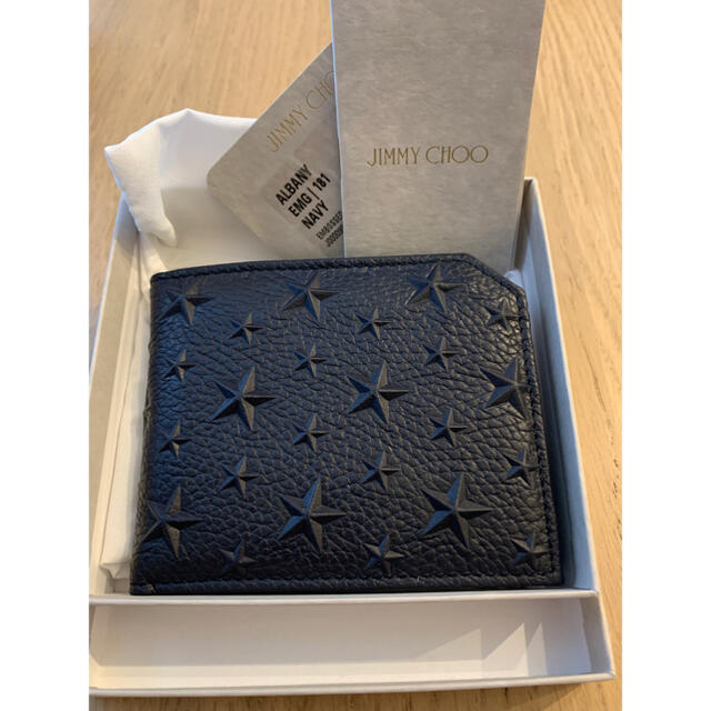 新品未使用 ジミーチュウ JIMMY CHOO 2つ折り財布ファッション小物