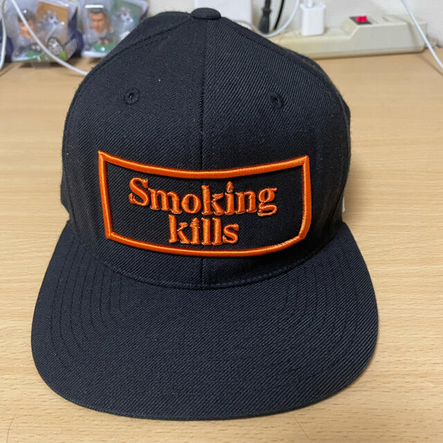 新品 FR2梅 Smoking Kills Cap キャップ 帽子 黒 原宿 梅