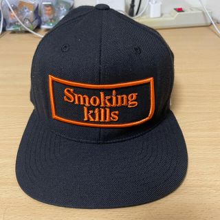 ヴァンキッシュ(VANQUISH)のFR2柳　smoking kills キャップ(キャップ)