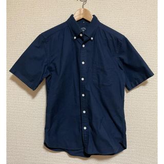 ユナイテッドアローズグリーンレーベルリラクシング(UNITED ARROWS green label relaxing)のグリーンレーベルリラクシング　半袖ボタンダウンシャツ　M(シャツ)