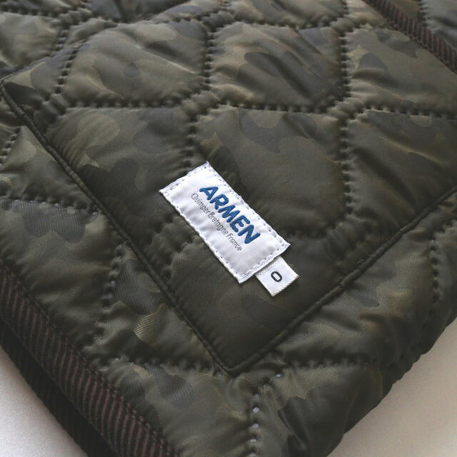 ARMEN(アーメン)のARMEN アーメン　キルティングジャケット　カモフラ　迷彩 レディースのジャケット/アウター(ブルゾン)の商品写真