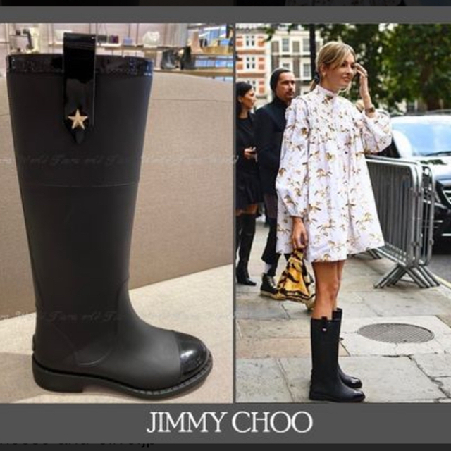 現品限り一斉値下げ!】 ジミーチュウ レインブーツ JIMMY CHOO