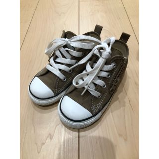 コンバース(CONVERSE)のconverse allstar ベージュ　16cm スニーカー(スニーカー)