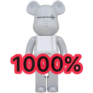 メディコムトイ(MEDICOM TOY)のBE@RBRICK MEDICOM TOY PLUS WHITE CHROME (その他)