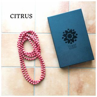 トゥモローランド(TOMORROWLAND)のCITRUS®︎ RED @2,800(ネックレス)