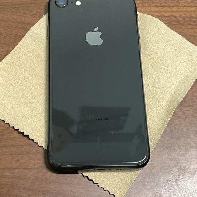 SIMフリー iPhone8 64GB ブラック iFace付き