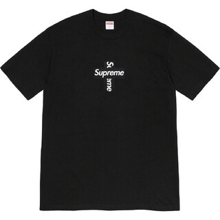 シュプリーム(Supreme)のSupreme Cross Box Logo Tee(Tシャツ/カットソー(半袖/袖なし))