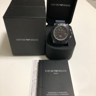 エンポリオアルマーニ(Emporio Armani)の《値引》EMPORIO エンポリオアルマーニ 腕時計　AR-6100 (腕時計(アナログ))