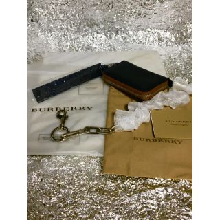 バーバリー(BURBERRY)のBURBERRY SUPPLE GRA LEATHER TOBY コインケース(コインケース/小銭入れ)