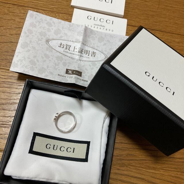 Gucci(グッチ)のGUCCI 指輪　9号 レディースのアクセサリー(リング(指輪))の商品写真