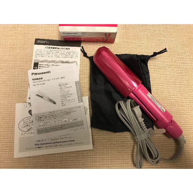 Panasonic(パナソニック)のPinkPink様専用Panasonic ミニコテ　EH-HV26　ヘアアイロン スマホ/家電/カメラの美容/健康(ヘアアイロン)の商品写真