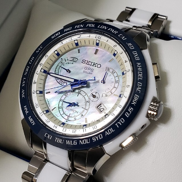 SEIKO - セイコー アストロン sbxb039 限定モデル 白蝶貝 美品の通販 by アンドロメダ聖人's shop｜セイコーならラクマ