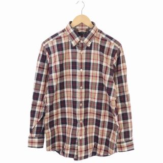 マッキントッシュ(MACKINTOSH)のマッキントッシュ MACKINTOSH ボタンダウンシャツ チェック 長袖 L(シャツ)