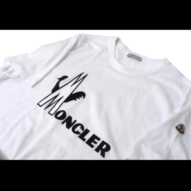 ★希少★ MONCLER Tシャツ M ワッペン 国内正規品 完売品 レア