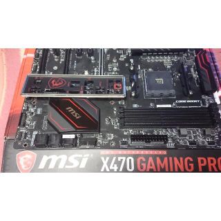 MSI X470 GAMING PRO ATXマザーボード 中古の通販 by m900hiro's shop ...