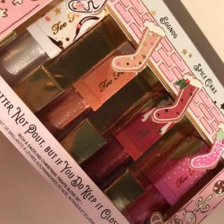 トゥフェイス(Too Faced)のTOO FACED ハイシャインスパークリングリップホリデーセット(リップグロス)