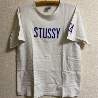 ステューシー(STUSSY)のステューシー ロゴTシャツ N4 ホワイトTシャツ Lサイズ(Tシャツ/カットソー(半袖/袖なし))