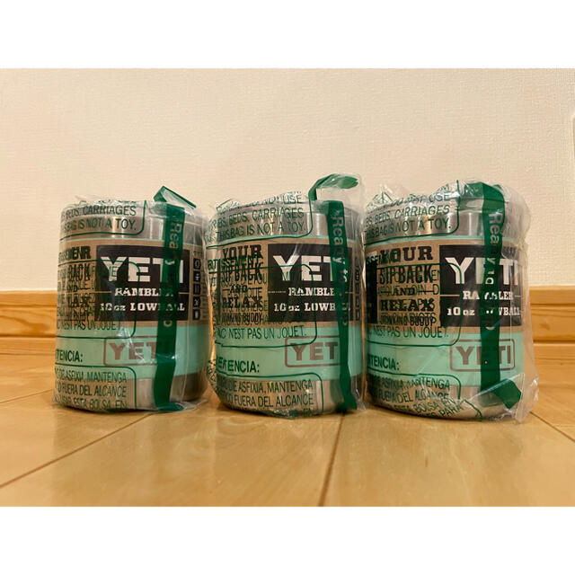 新品　3個セット YETI イエティ ランブラー ローボール 10oz スポーツ/アウトドアのアウトドア(食器)の商品写真