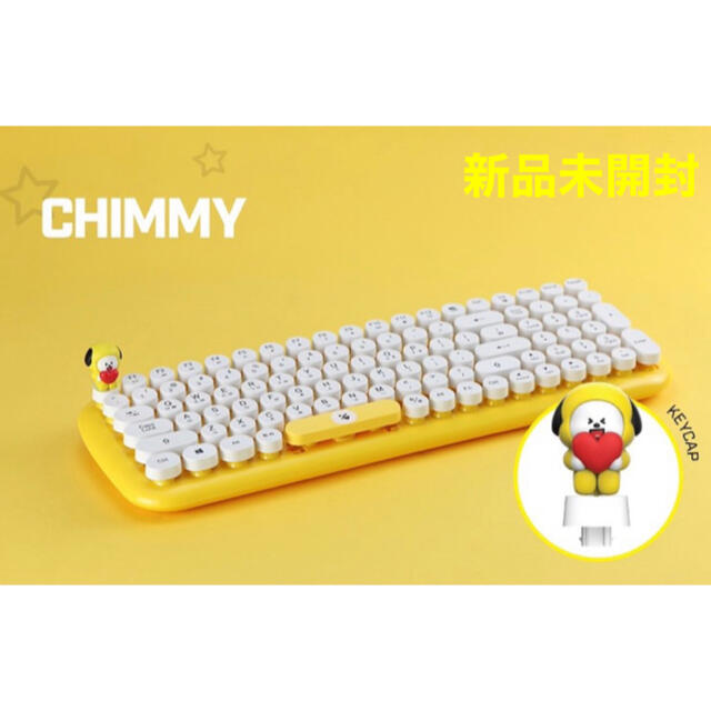 BT21 BTS CHIMMY ジミン ワイヤレス レトロ キーボード 無線