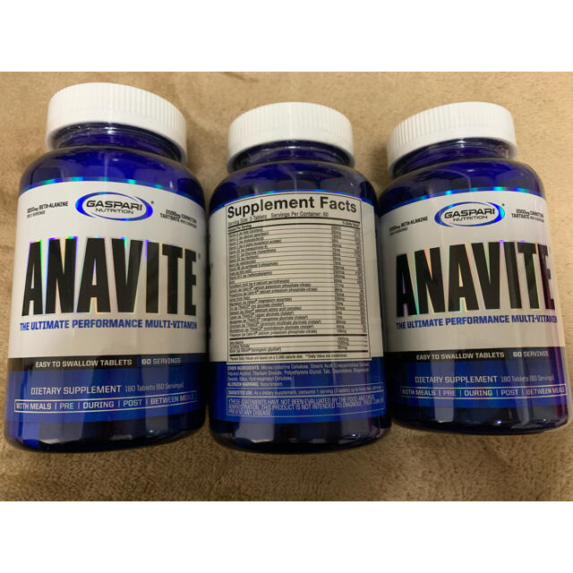 アナバイト ANAVITE 180錠×3 新品 マルチビタミン  食品/飲料/酒の健康食品(ビタミン)の商品写真