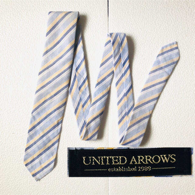 UNITED ARROWS(ユナイテッドアローズ)の【美品】UNITED ARROWS(ユナイテッドアローズ) ネクタイ ブルー メンズのファッション小物(ネクタイ)の商品写真