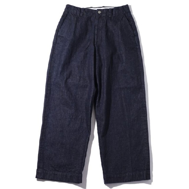 1LDK SELECT(ワンエルディーケーセレクト)のUNIVERSAL PRODUCTS. NO TUCK WIDE DENIM メンズのパンツ(デニム/ジーンズ)の商品写真