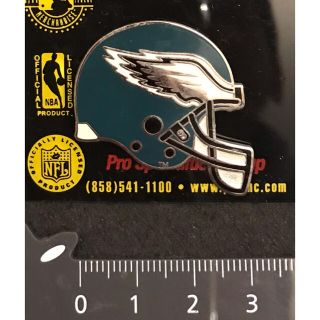 NFL ヘルメット型ピンバッジ PhiladelphiaEAGLES イーグルス(アメリカンフットボール)