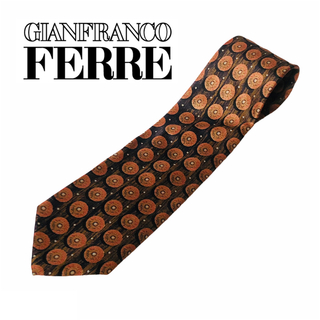 ジャンフランコフェレ(Gianfranco FERRE)のジャンフランコフェレ 高級シルク 総柄 ネクタイ イタリア製(ネクタイ)