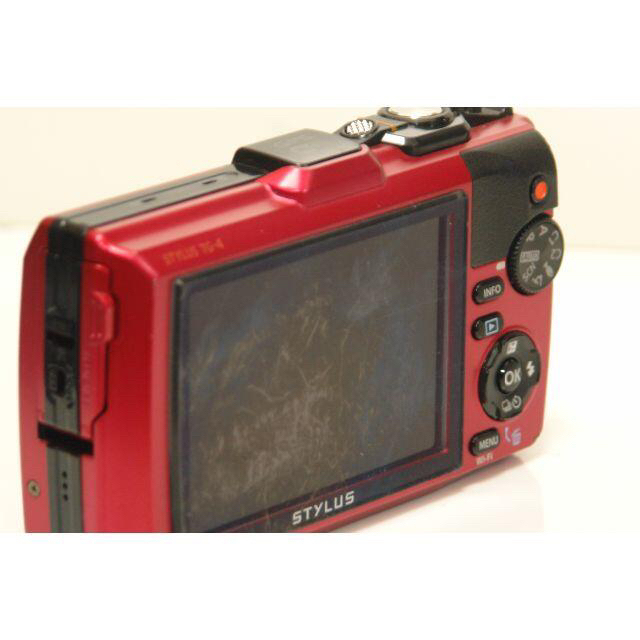 OLYMPUSオリンパスtg-4 tough防水デジカメRed | marodi.com