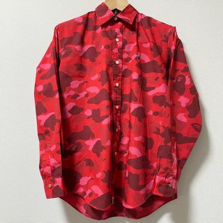 アベイシングエイプ(A BATHING APE)のA Bathing Ape ファレル レッド カモ シャツ NIGO期(シャツ)