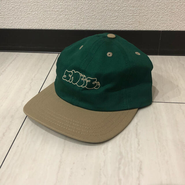 LQQK STUDIO SNEEZE LOGO HAT BLACK CAP メンズの帽子(キャップ)の商品写真