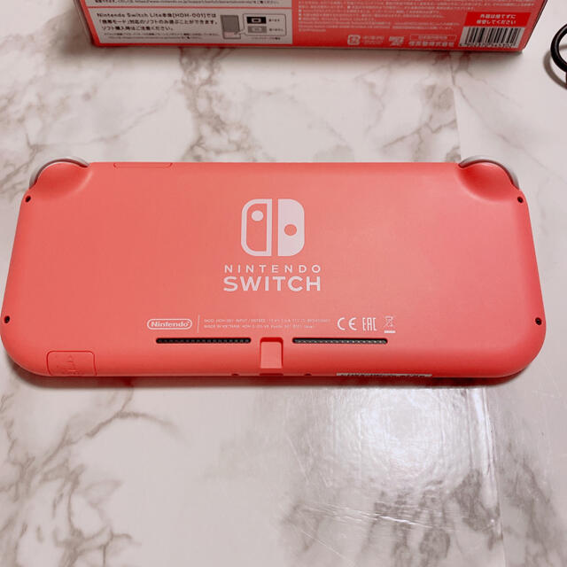 Nintendo Switch - Nintendo Switch LITE コーラルの通販 by ちかちか's shop｜ニンテンドースイッチならラクマ 豊富な新作