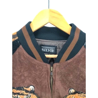 BILVIE（フルギ） タイガー刺繍 中綿スカジャン メンズ アウター