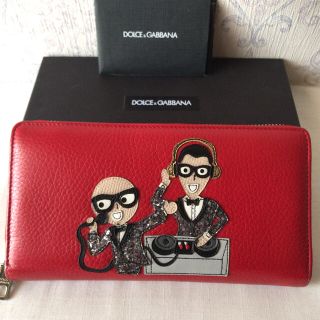 ディーアンドジー(D&G)のドルチェ&ガッバーナ　DJパッチ　ジッピーウォレット　長財布(長財布)