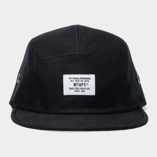 ダブルタップス(W)taps)の新品 WTAPS T-5 01 / CAP COTTON SATIN ブラック(キャップ)