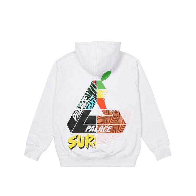 PALACE MIX UP HOOD WHITE XL パレス 白-