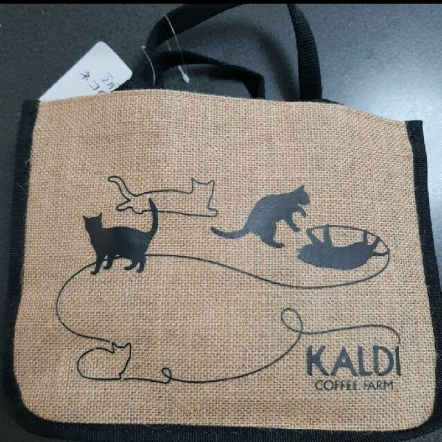 KALDI(カルディ)の【新品 未使用】ネコの日バッグ　バックのみ レディースのバッグ(エコバッグ)の商品写真