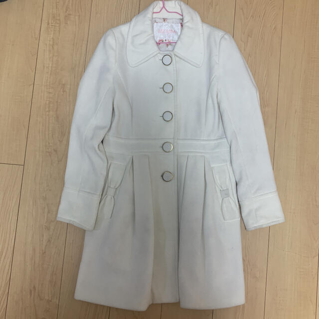 リボンポケットコート ロングコート lizlisa リズリサ 白 ホワイト 冬服 | フリマアプリ ラクマ リボンポケットコート ロングコート lizlisa リズリサ 白 ホワイト 冬服 | フリマアプリ ラクマ