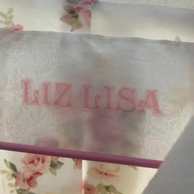 リボンポケットコート ロングコート lizlisa リズリサ 白 ホワイト 冬服