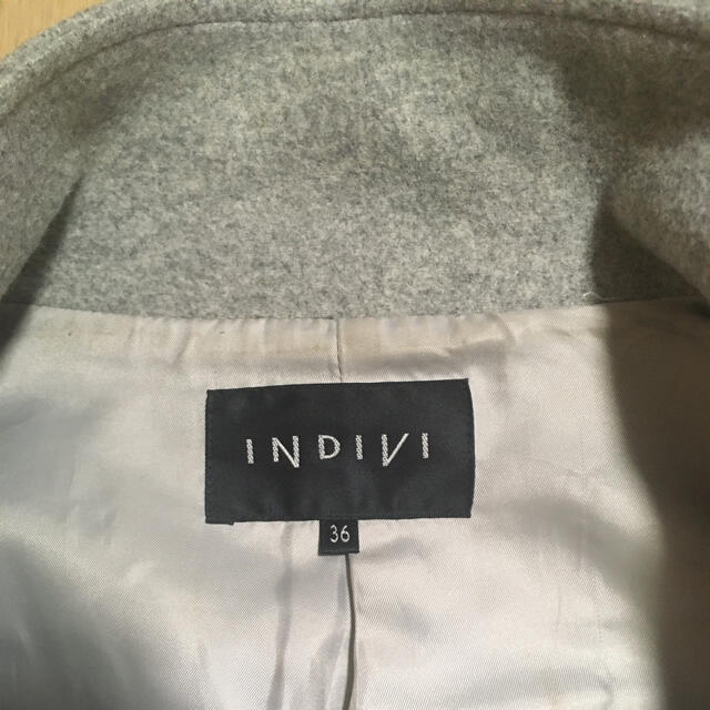 INDIVI(インディヴィ)のINDIVI コート レディースのジャケット/アウター(チェスターコート)の商品写真